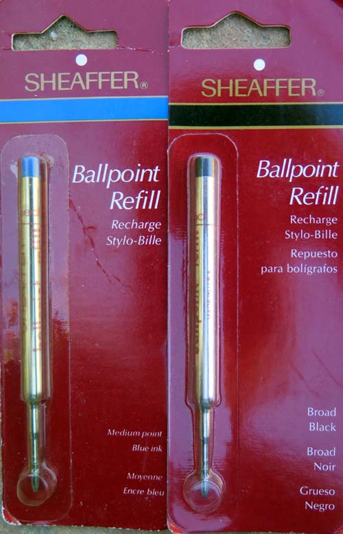 SHEAFFER BALLPOINT REFILLS